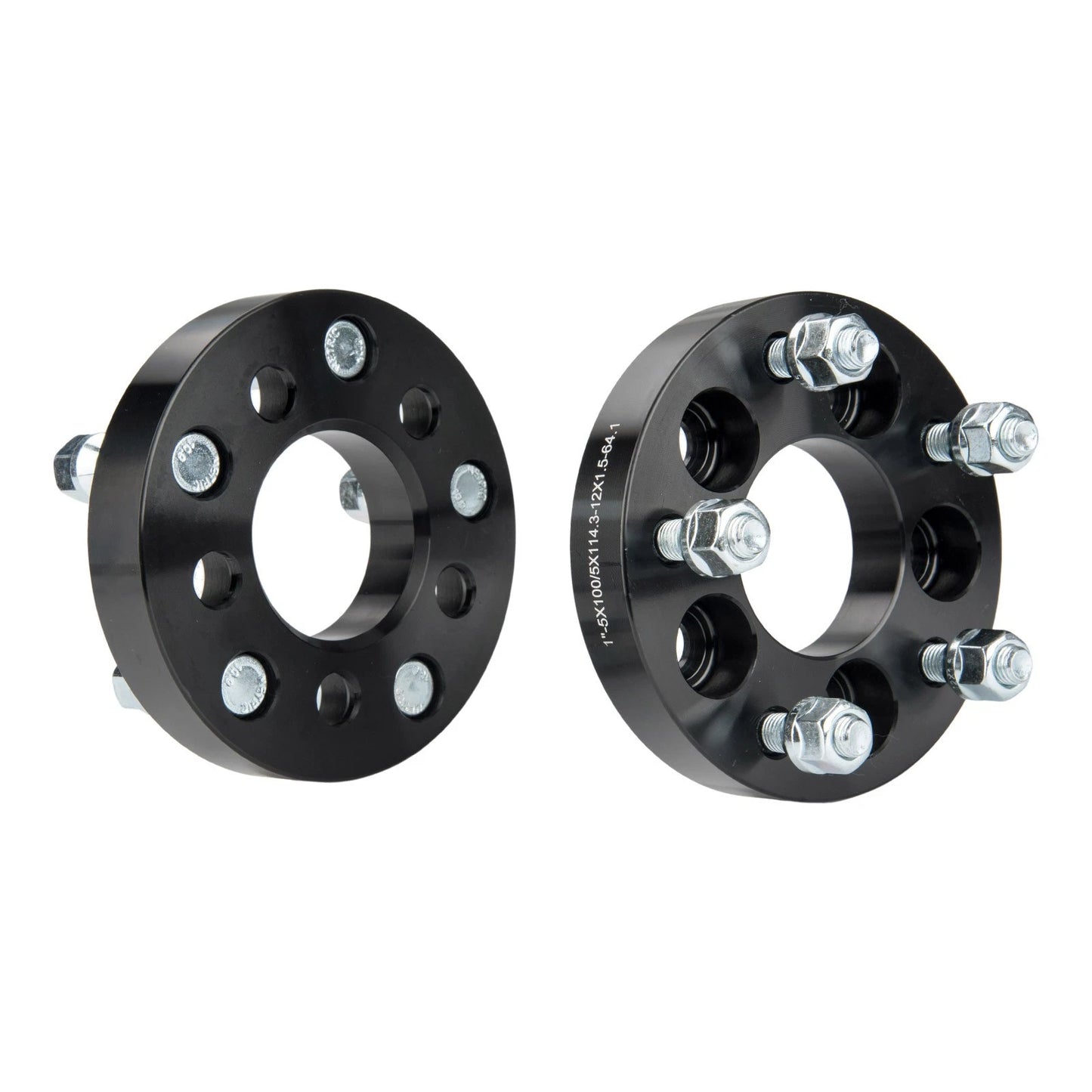 2x Wheel Adapter 1" 5x100 to 5x4.5 for Toyota Corolla (2003–2008)