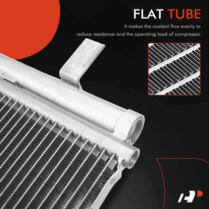 A/C Condenser with Receiver Drier for Chevrolet Impala Malibu