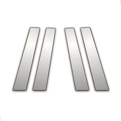 4Pc Chrome Pillar Post Covers for Ford Focus (2000–2007)