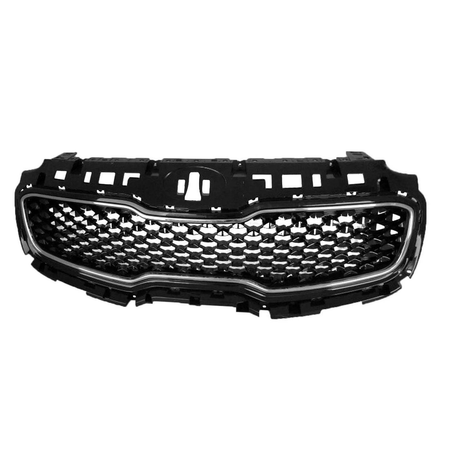 Front Grille Replacement Black Chrome Gloss ABS for Kia Sportage (2017–2019)