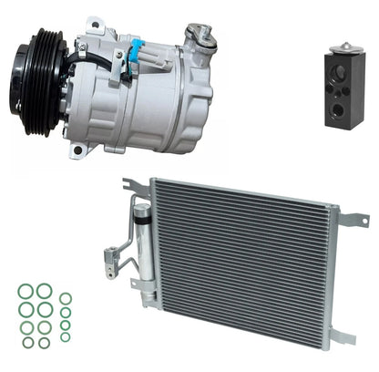 AC Compressor Kit with Condenser for Pontiac Solstice 2.0L (2008–2009)