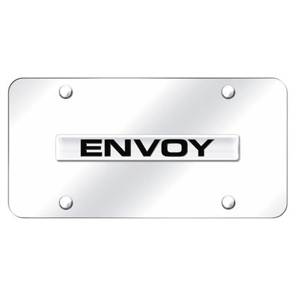 Chrome Name on Chrome License Plate - Officially Licensed for GMC Envoy