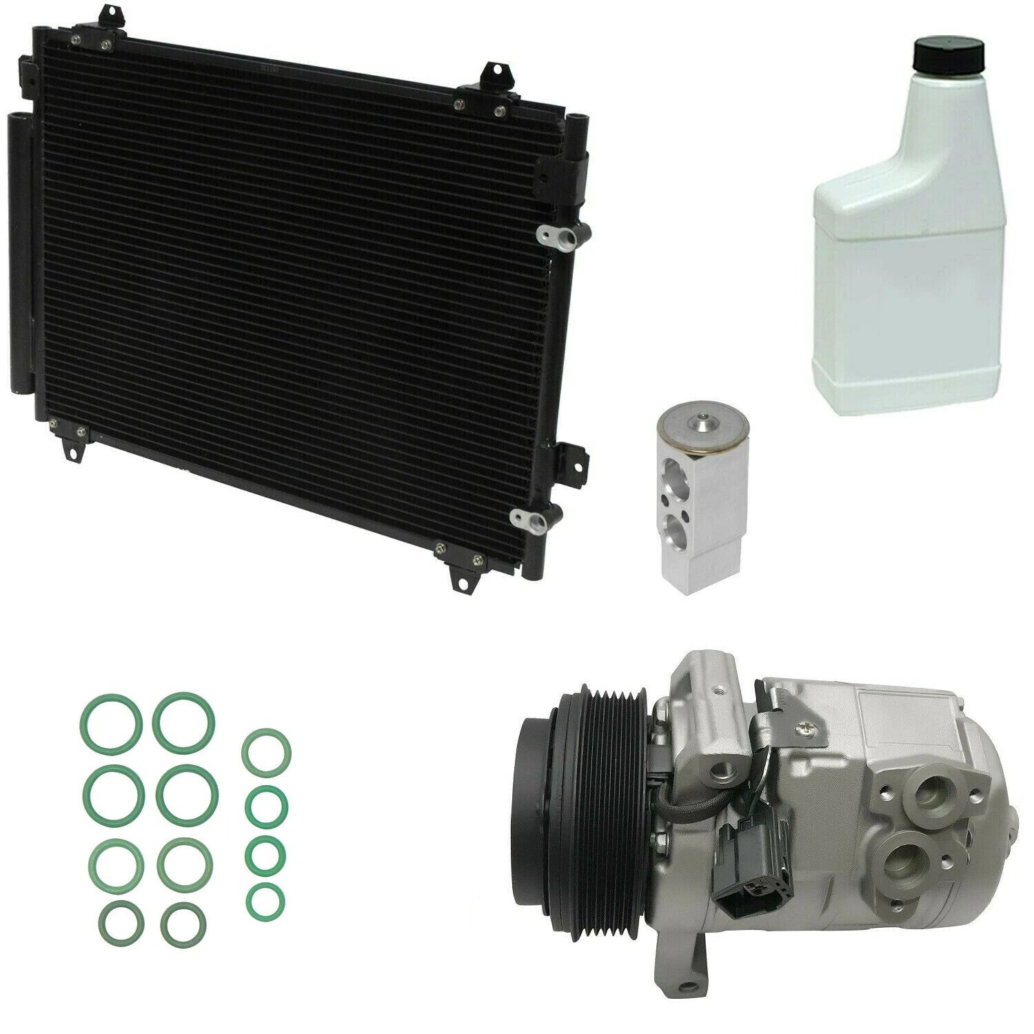 A/C Compressor Kit with Condenser for IG330 (2005–2015)