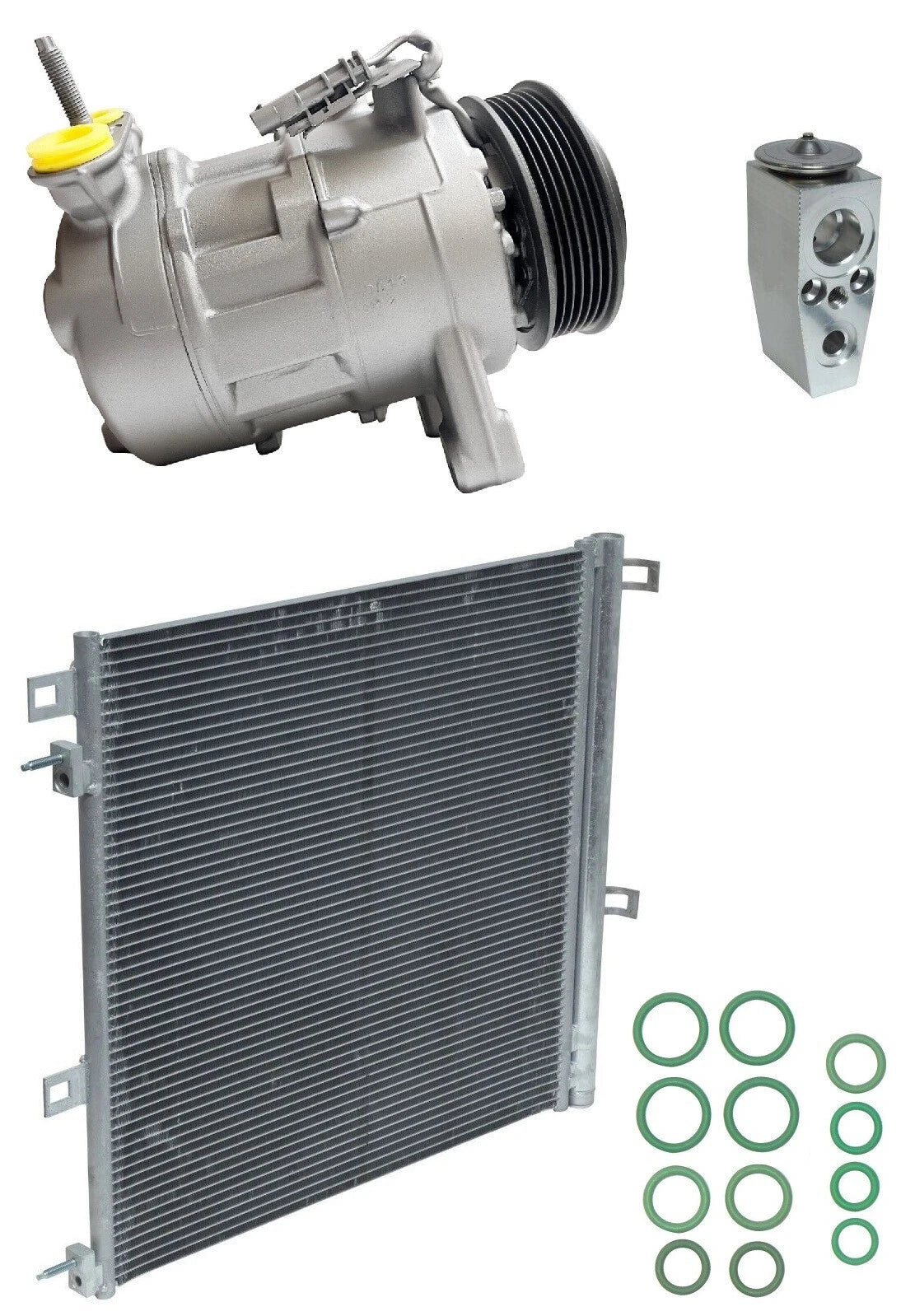 A C Compressor Kit with Condenser for GMC Acadia 3.6L (2018–2018)