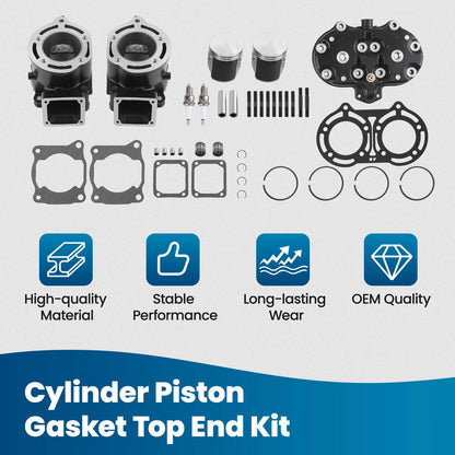 Cylinder Head Top End Kit for Yamaha Banshee 350 (1987–2006)