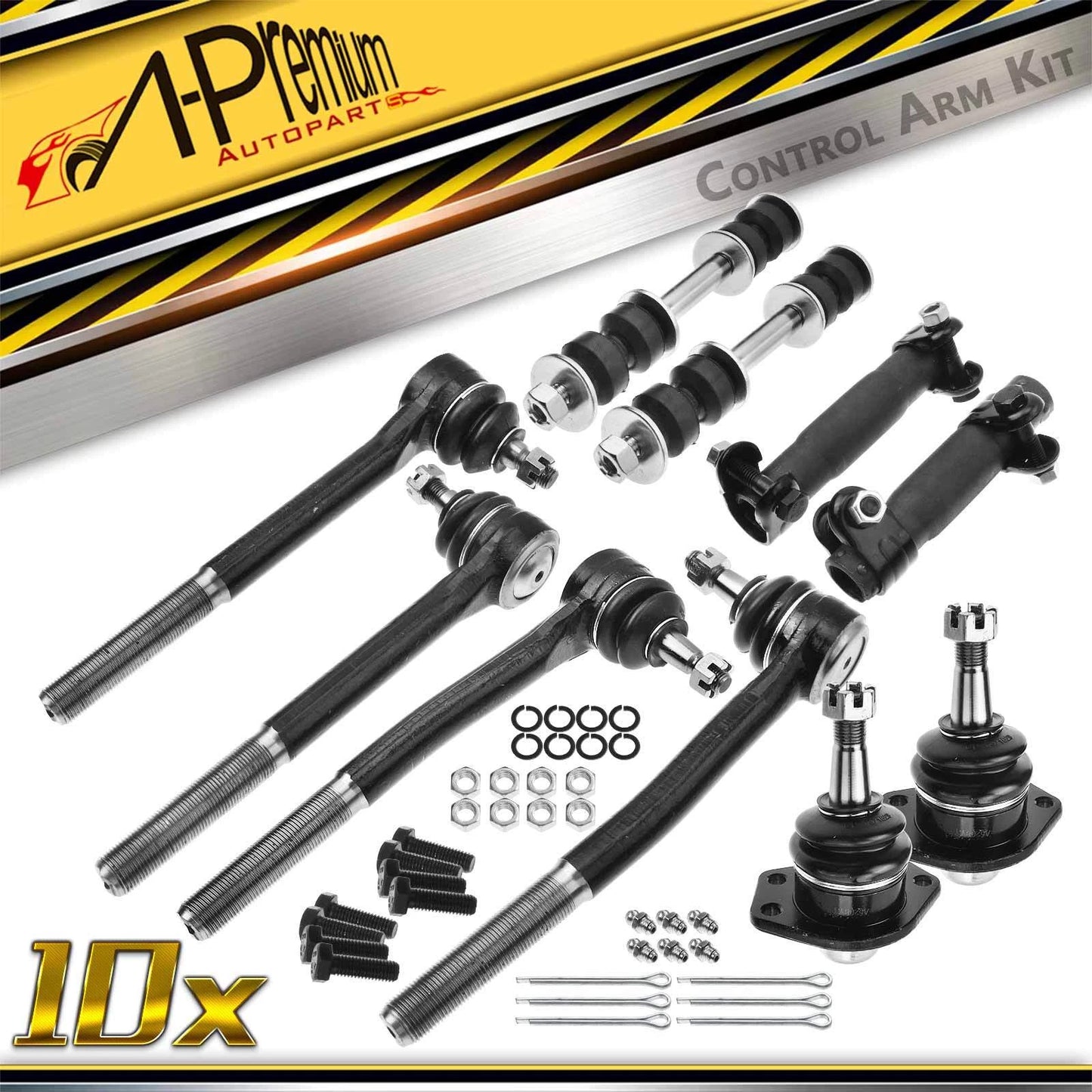 10x Front Sway Bar Link for Chevrolet Impala Caprice (1990–1996)
