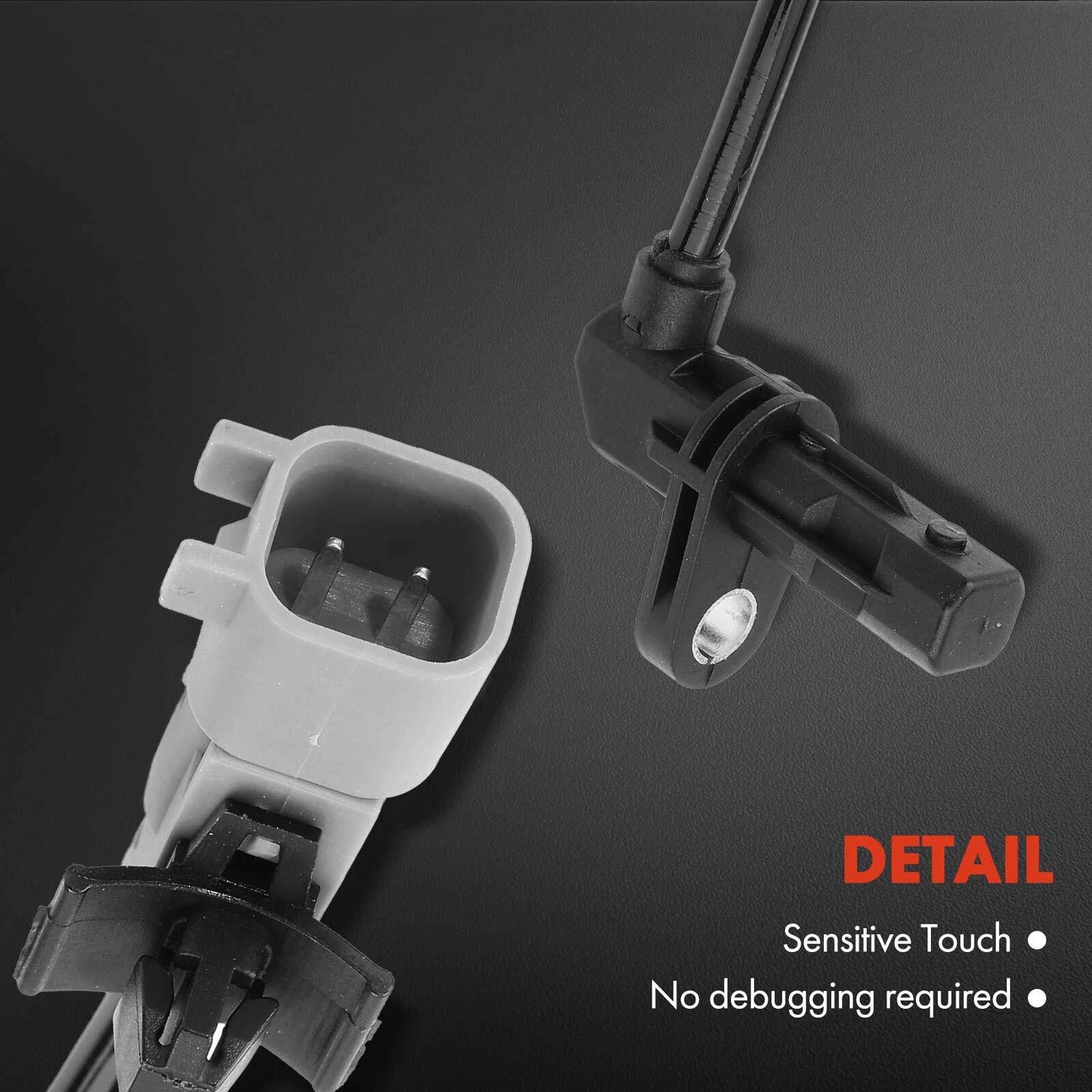 2X Front ABS Wheel Speed Sensors for Chevy Spark (2013–2015)