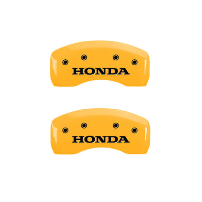 Caliper Covers Front Set Replacement for 2012-2014 Honda Ridgeline (MGP)