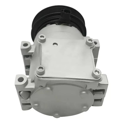 AC Compressor Kit w Condenser Replacement for Ford Fiesta Ikon 1.6L (2011–2017)