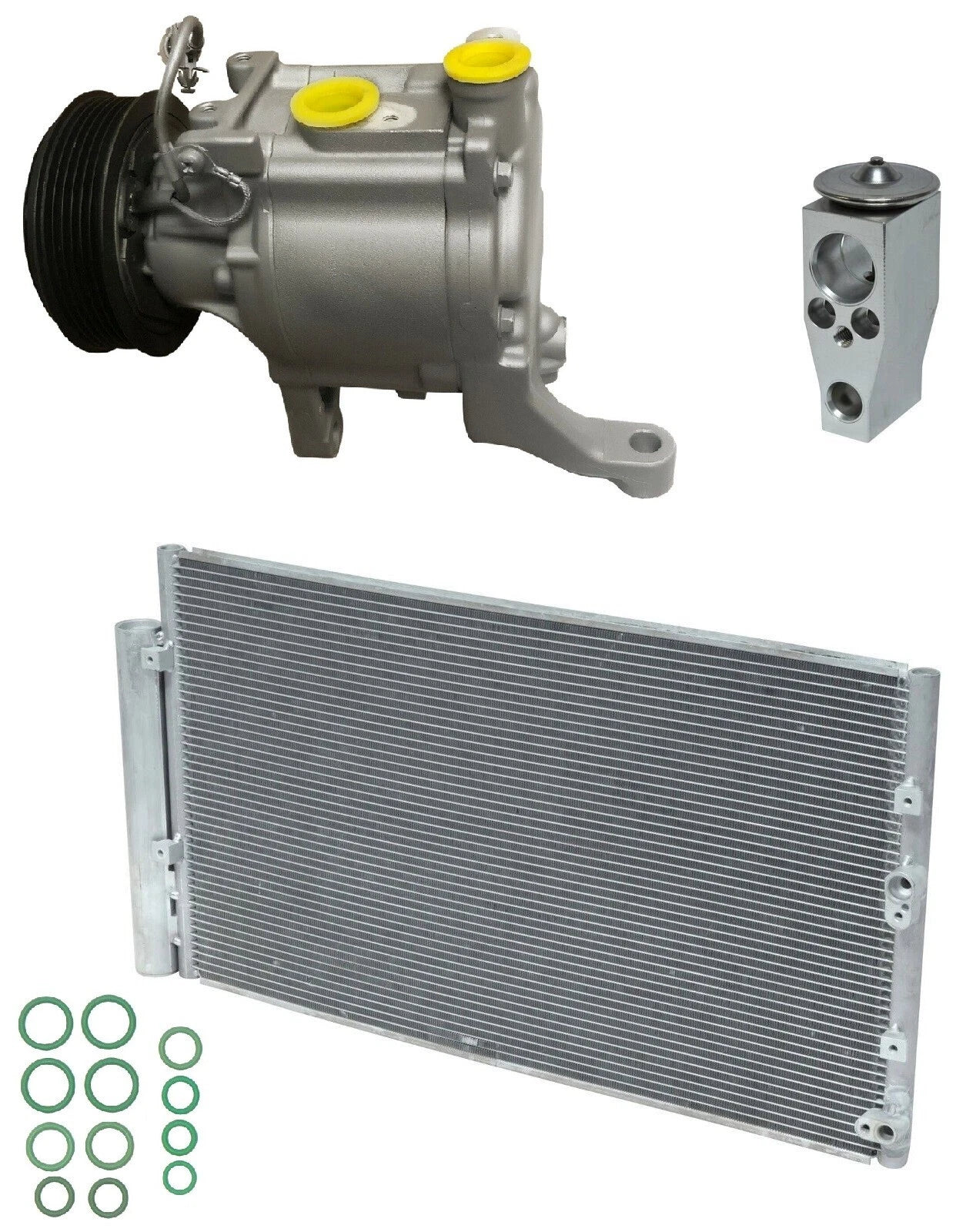 A C Compressor Kit With Condenser for Subaru BRZ 2.0L (2018–2018)