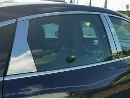 6pc Stainless Steel Pillar Post Trim Kit for Buick Lacrosse (2017–2019)