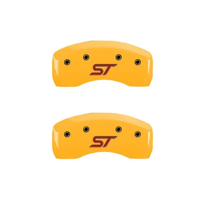 Caliper Covers Set of 4 Yellow ST for Ford Edge (2019–2020)