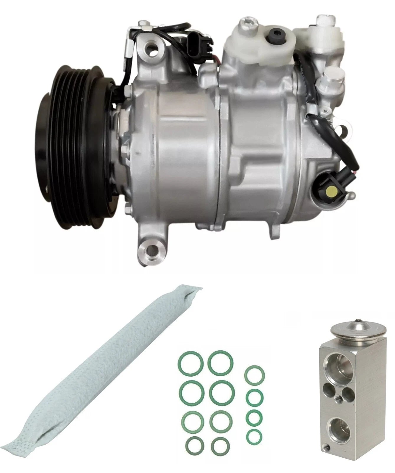 AC Compressor Kit Replacement for Mercedes-Benz CLA250 2.0L Turbo (2019–2019)