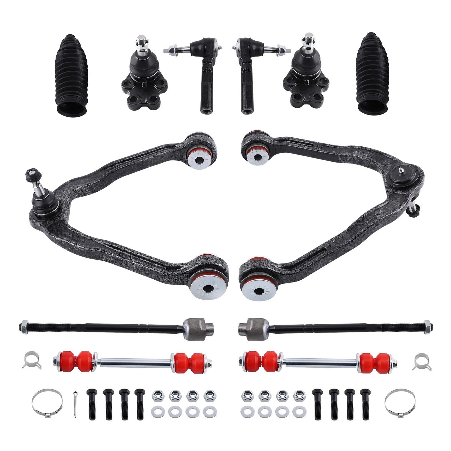 Front Upper Control Arms w/ PU Bushing for Chevrolet Silverado Sierra (1999–2006) RWD