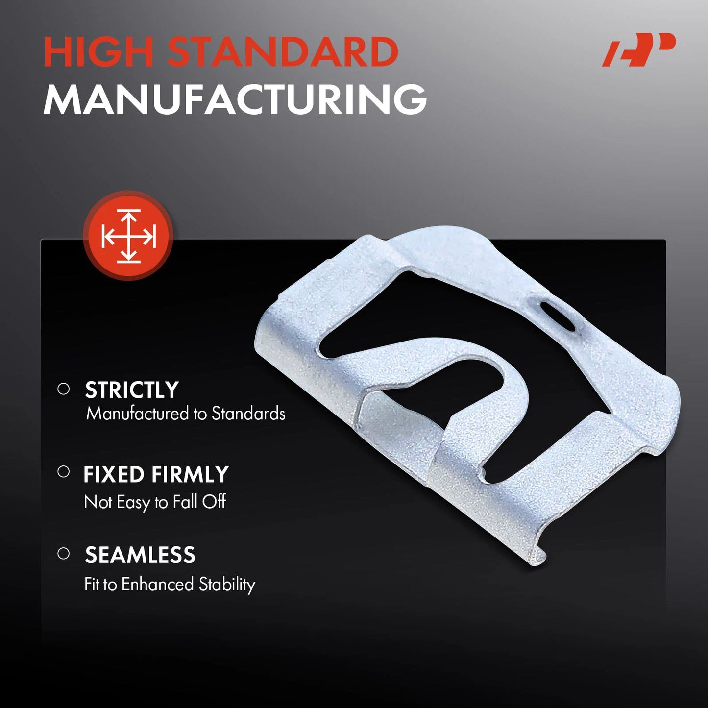 20Pcs Metal Window Reveal Moulding Clip Retainer for Chevy Buick