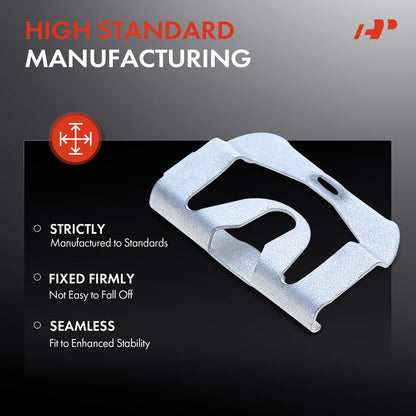 20Pcs Metal Window Reveal Moulding Clip Retainer for Chevy Buick