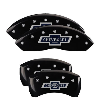 Black Caliper Covers Set for 100th Anniversary for 2015–2020 Chevy Colorado