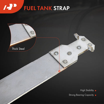 2X Steel Fuel Tank Straps for Chevrolet Tahoe (1995–1999) Blazer GMC Yukon