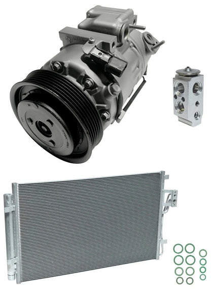 AC Compressor Kit With Condenser for Kia Sorento 2.4L (2011–2015)