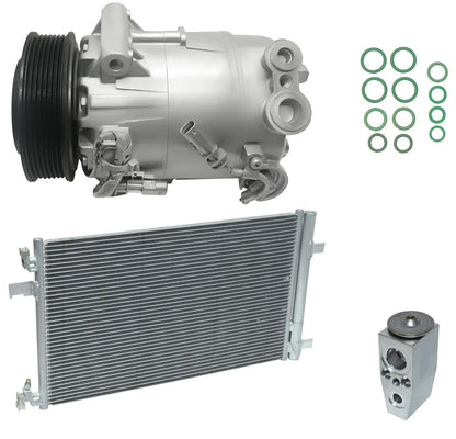 AC Compressor Kit With Condenser for Buick LaCrosse 2.4L (2014–2014)