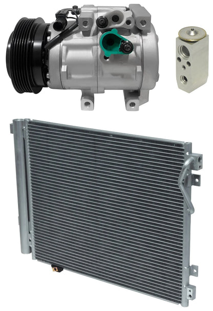 AC Compressor Kit with Condenser for Kia Sorento 3.8L (2008–2012)