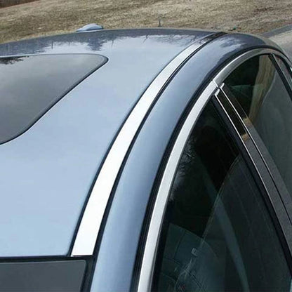 Luxury FX Chrome Roof Insert Trim 2pc for 2009–2010 Jaguar XF