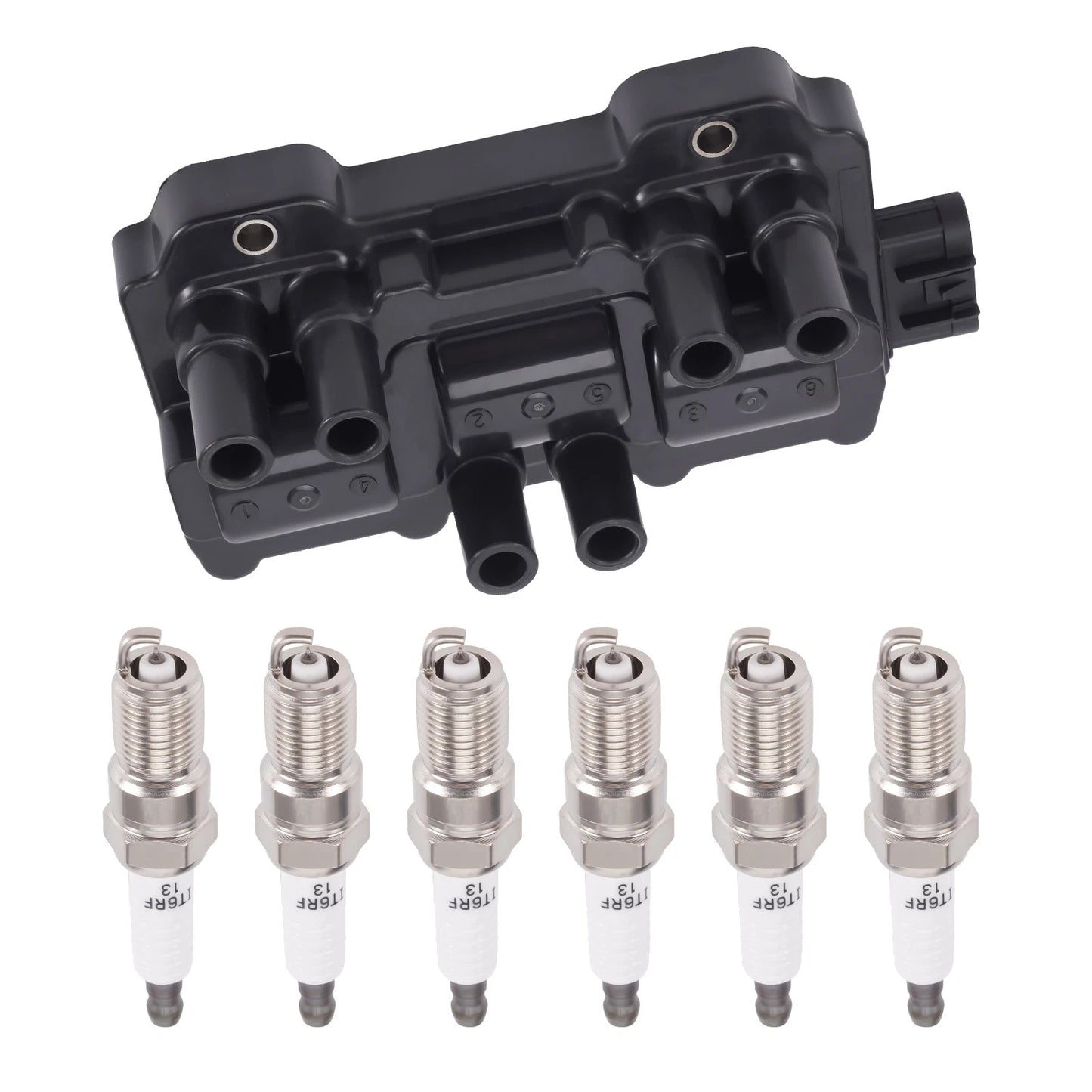 Ignition Coil & Spark Plug for Buick Rendezvous 3.5L V6 (2006–2007)
