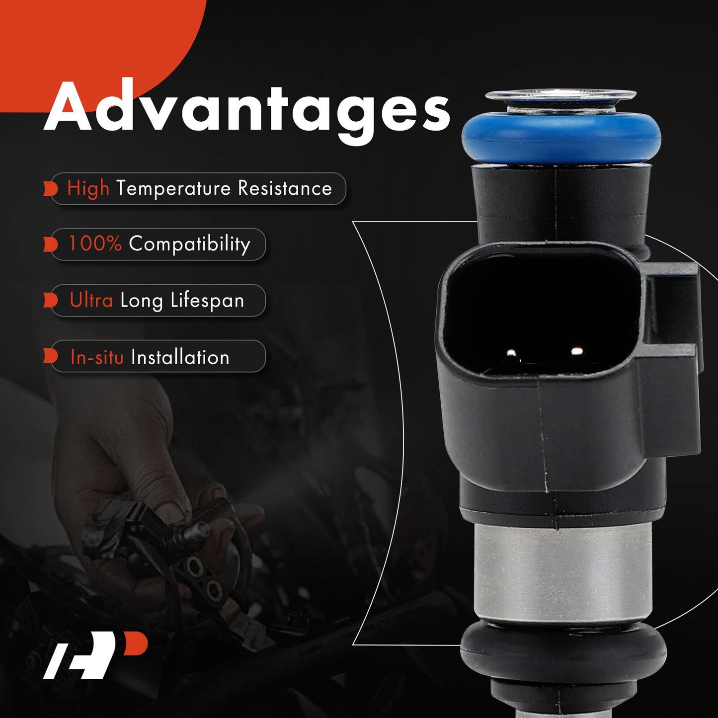 8x Fuel Injector for Chevrolet Corvette (2019)