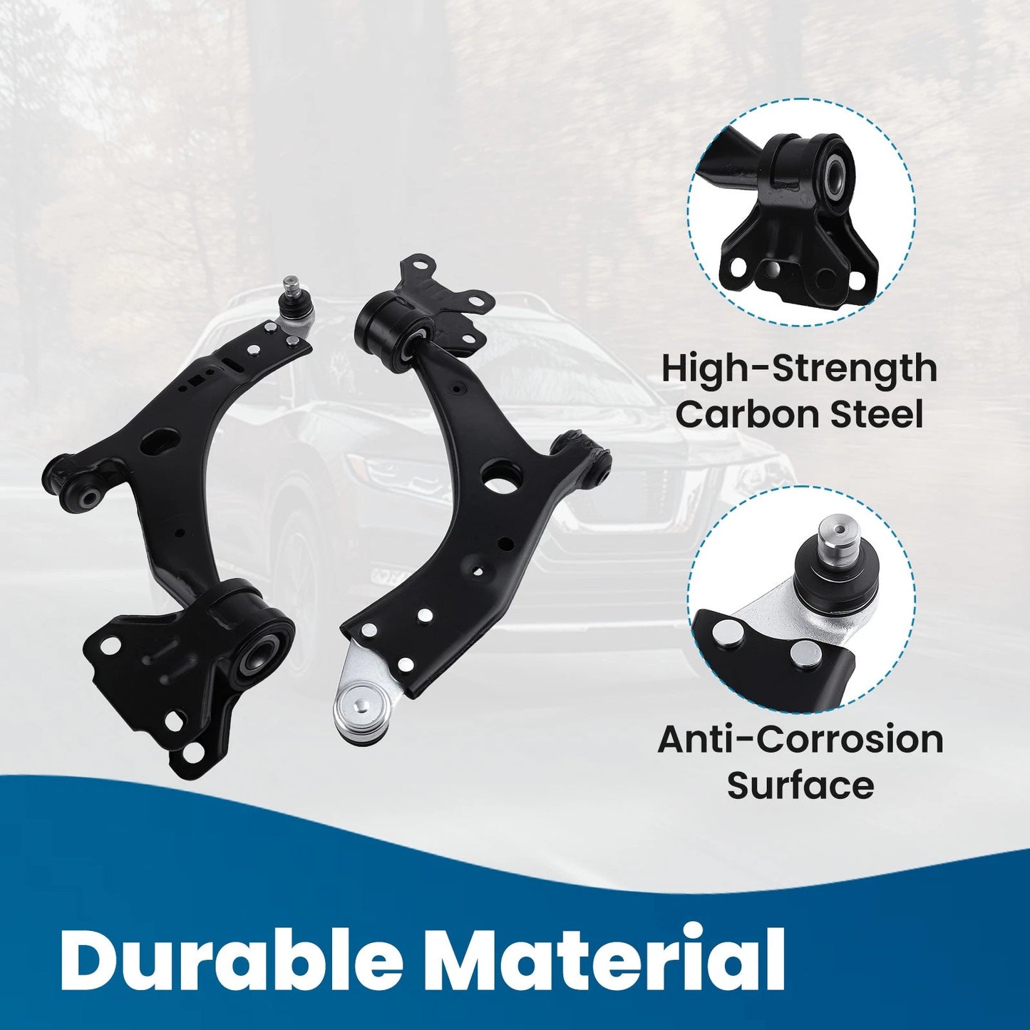 Front Lower Control Arm Ball Joint for Ford Escape (2013–2019)