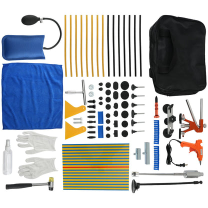 Golden Dent Kit for PDR Repair Tool Puller Lifter Hammer for Auto (—)