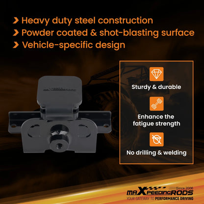 2" Rear Trailer Hitch for Yamaha Grizzly 550 700 4x4 (2007–2019)