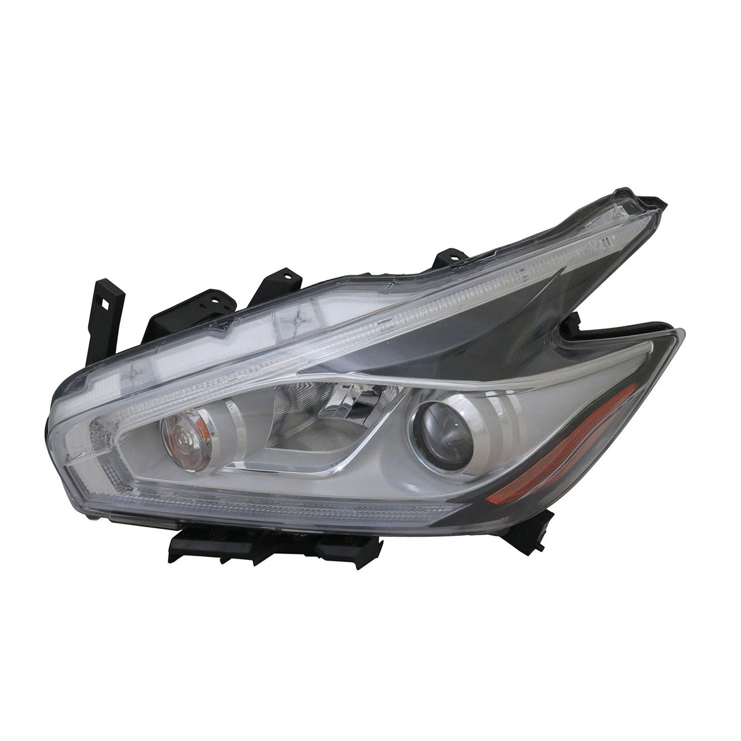 Headlight Assembly Driver Side Replacement Halogen for Nissan Murano (2015–2016)
