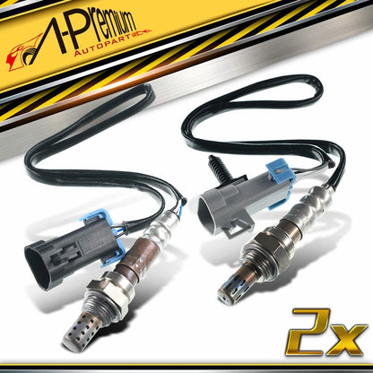 2X O2 Oxygen Sensors for Chevy Malibu (2013–2014)