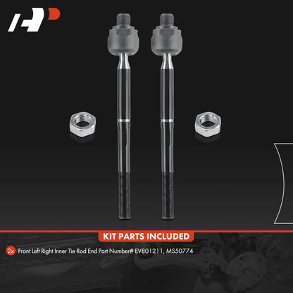 2X Inner Tie Rod End for Buick LaCrosse Regal (2014–2017)