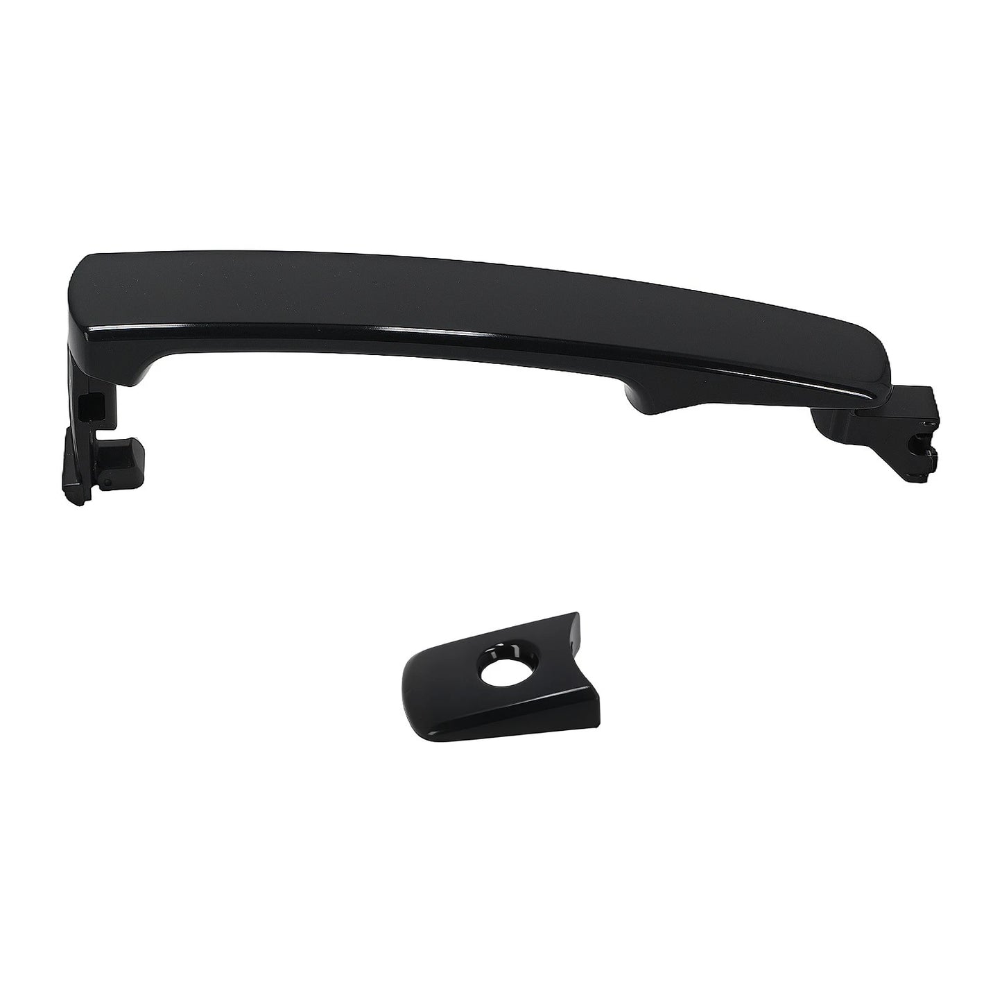 Exterior Door Handle for Nissan Rogue (2008–2013) Right Plastic Black