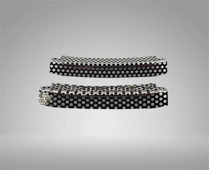 2pc Perforated Stainless Steel Side Vent Grilles for 1991-1994 Chevy Corvette C4
