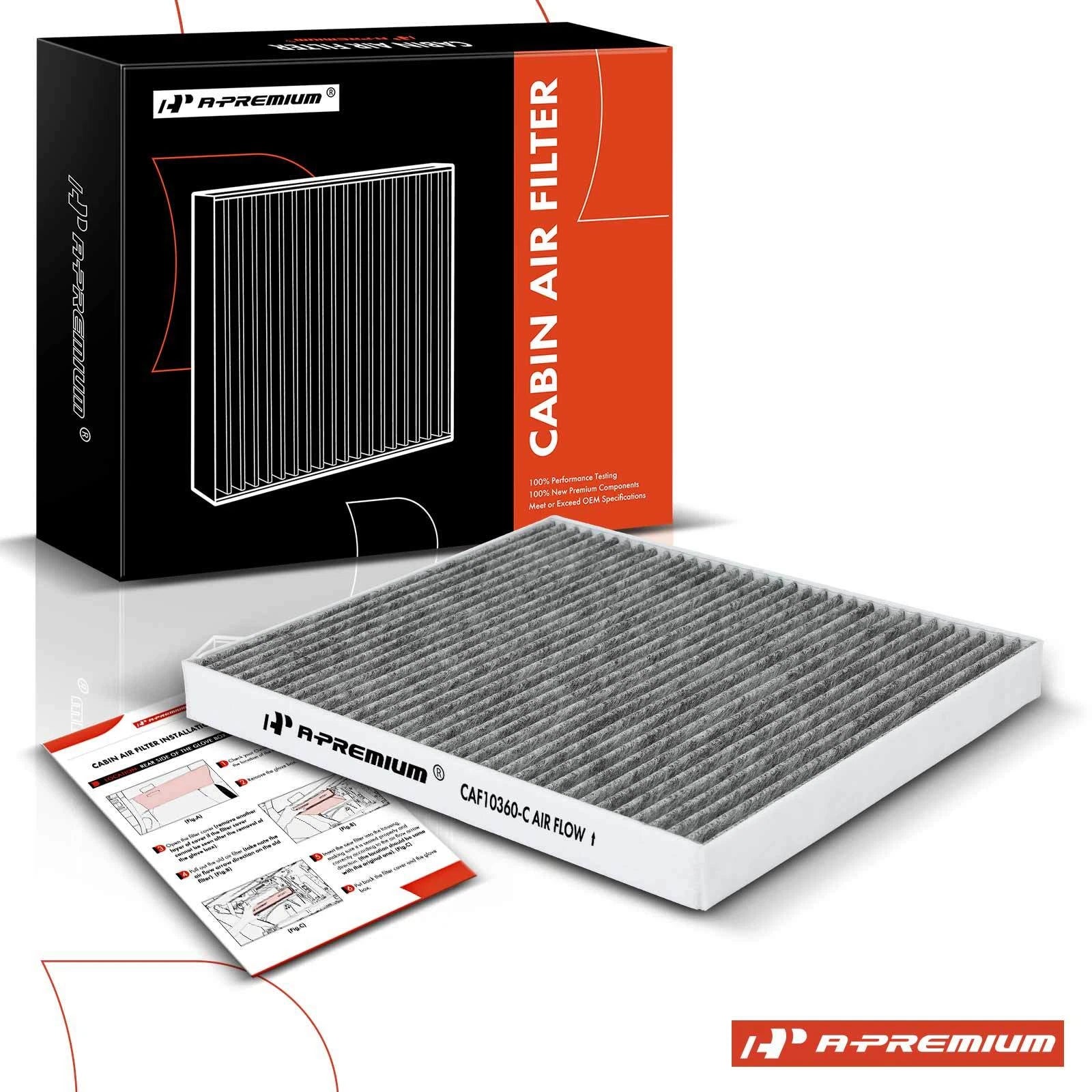 Activated Carbon Cabin Air Filter for Chevrolet Silverado (2019–2023)