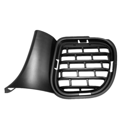 Replacement Black Plastic Driver Side Front Lower Outer Bumper Cover Grille