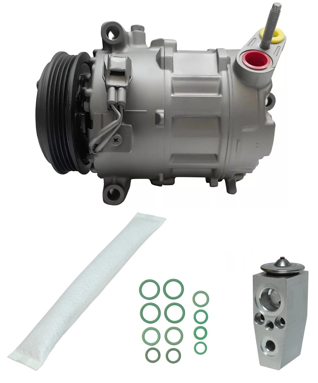 AC Compressor Kit Replacement for Ram ProMaster 3500 3.0L Turbo (2014–2014)