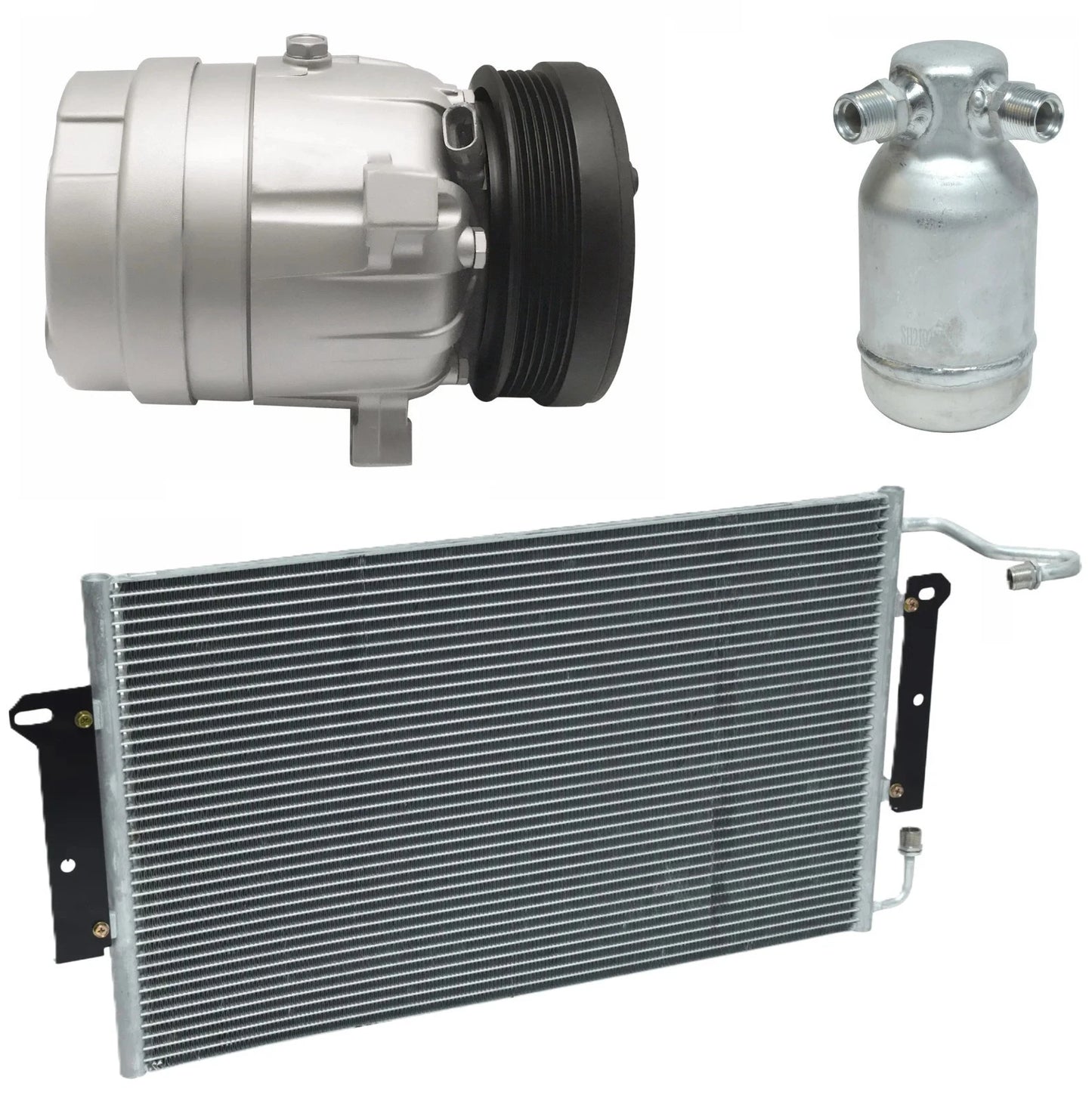 AC Compressor Kit With Condenser for Chevrolet Corsica 2.2L (1995–1995)