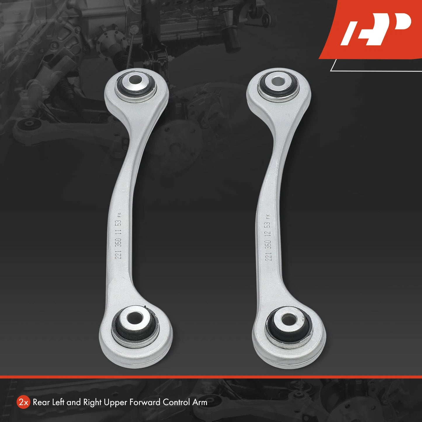 2X Rear Upper Forward Control Arm for Mercedes-Benz S350 S400 S550 (2006–2013)