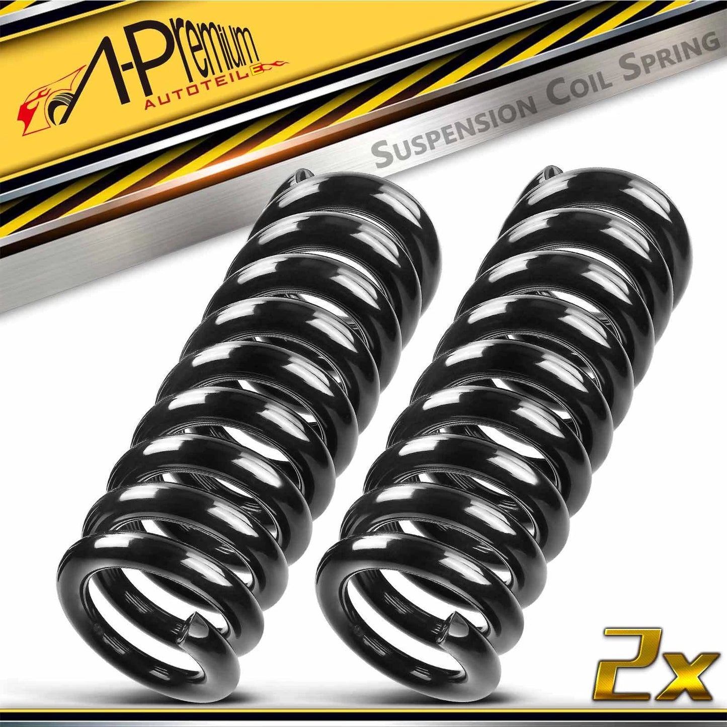 2X Front Coil Springs for Chevy Express 1500 GMC Savana 1500 (2003–2014)