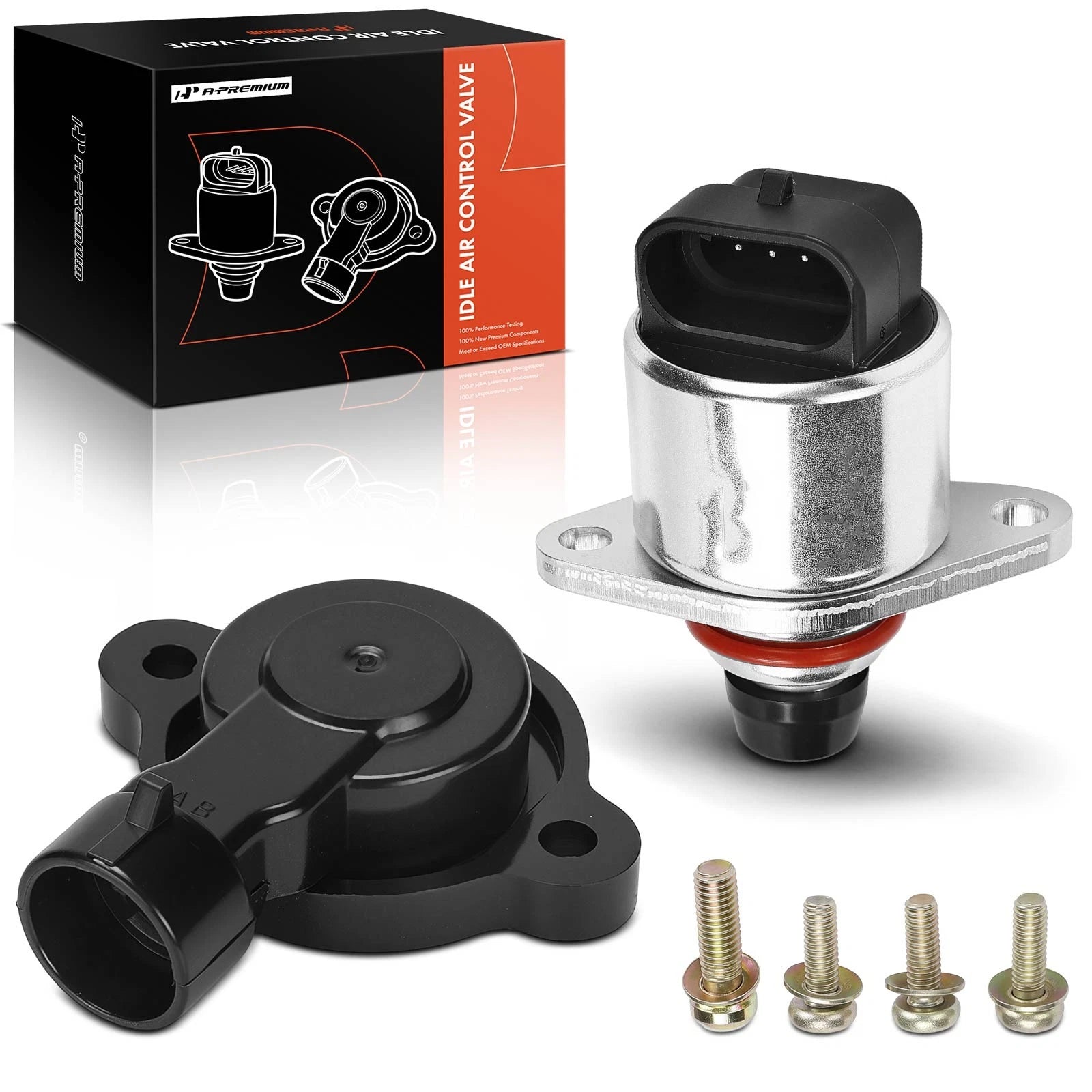 2X Idle Air Control Valve & Throttle Position Sensor for Pontiac