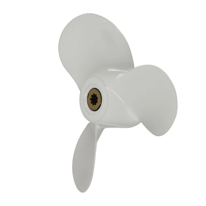 7.5in Boat Propeller for Yamaha 4–6HP Outboard (6E0, 9 Spline) 