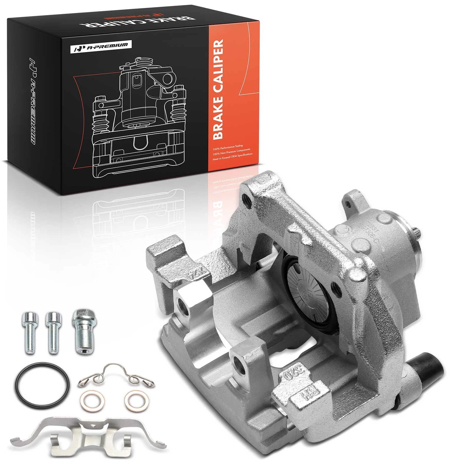 Brake Caliper with Bracket & Piston for Mercedes C43 AMG GLC300 (2016–2020)