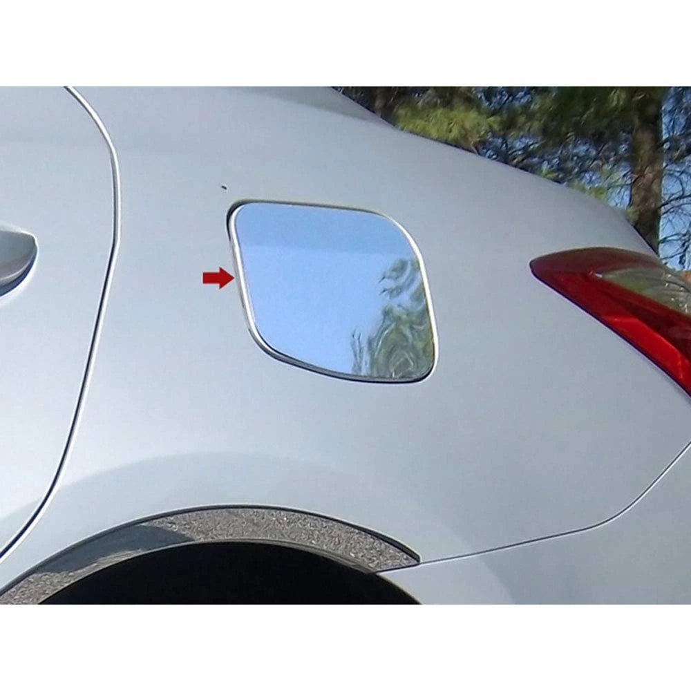 Chrome Fuel Gas Door Cover Replacement for Toyota Corolla (2014–2019)