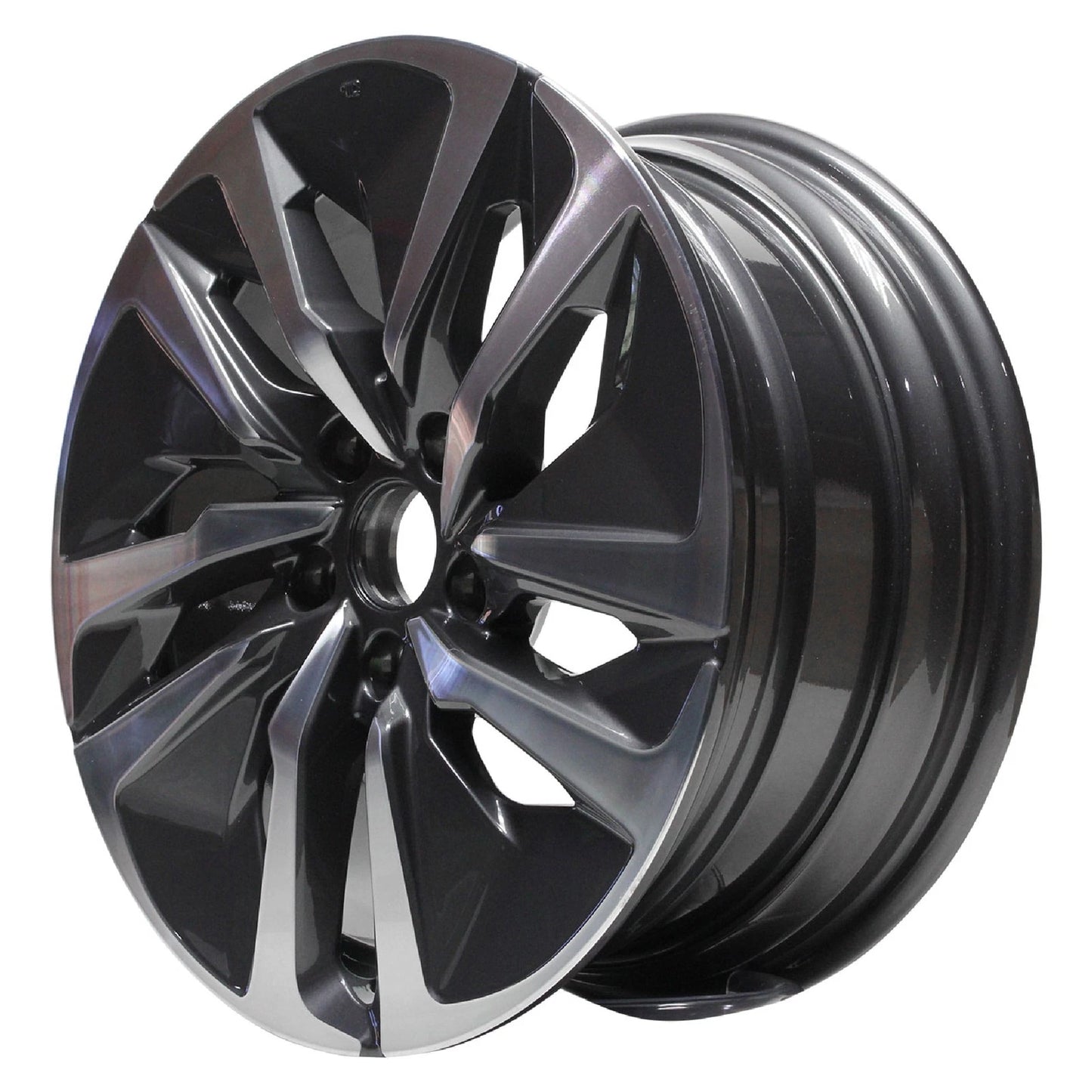 JTE Wheels 17 Inch Machined Charcoal Rim for Honda Accord Hybrid (2018–2022)