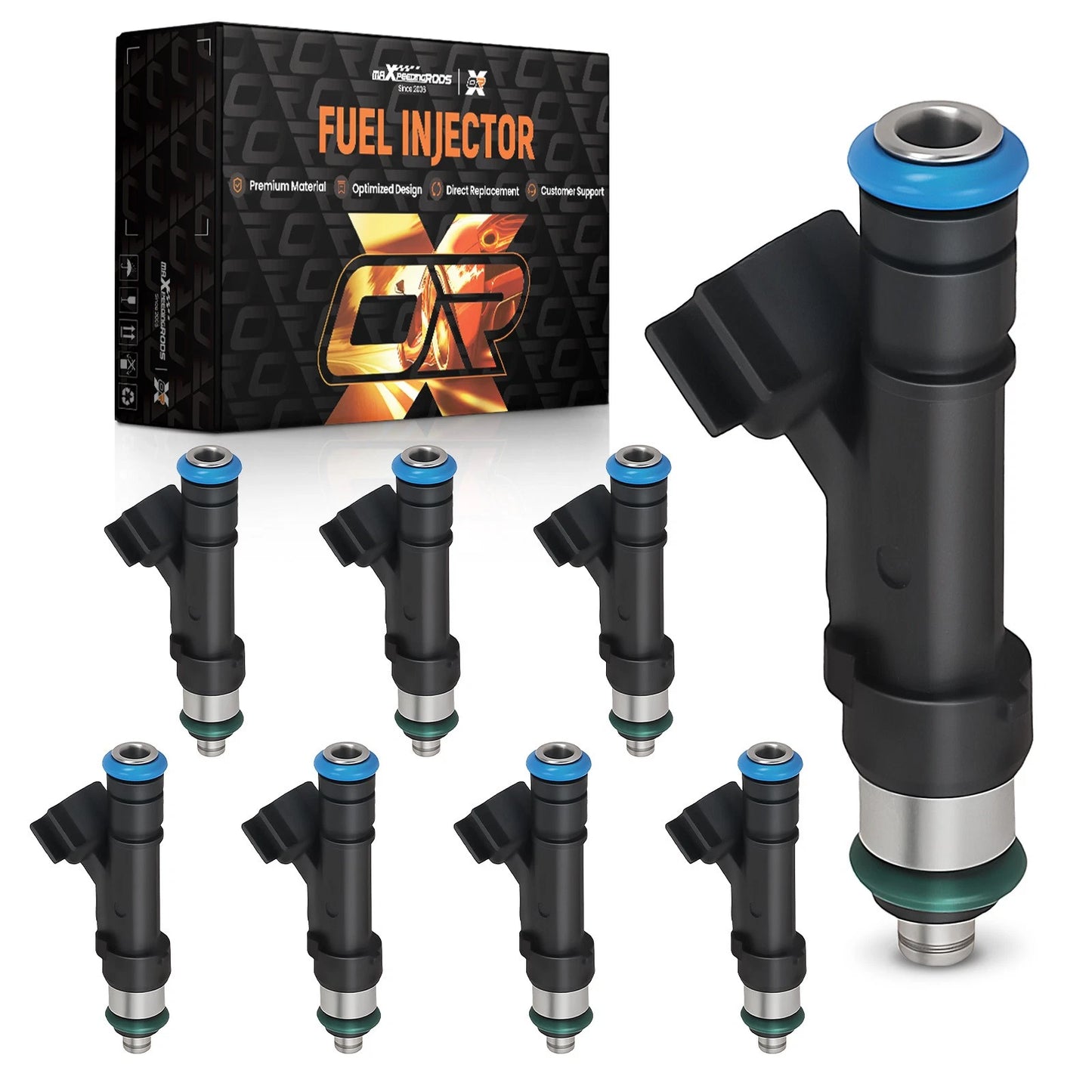 8PCS Fuel Injector Assembly for Lincoln MKX MKZ (2007–2011)