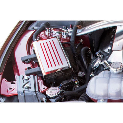 Fuse Box Cover Replacement with Carbon Fiber Inlay for 2016 Ford Mustang GT