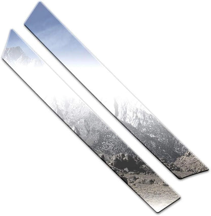 2pc Chrome License Bar Replacement for Cadillac CTS (2014–2019)